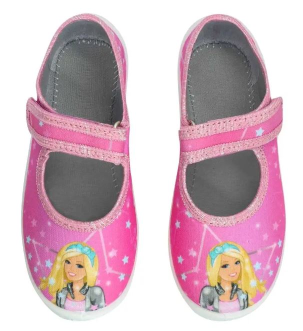 Raweks dětské bačkory/balerínky Dorotka D38 Barbie